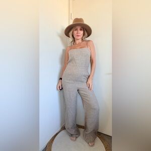 Almina Concept Houndstooth Jumpsuit